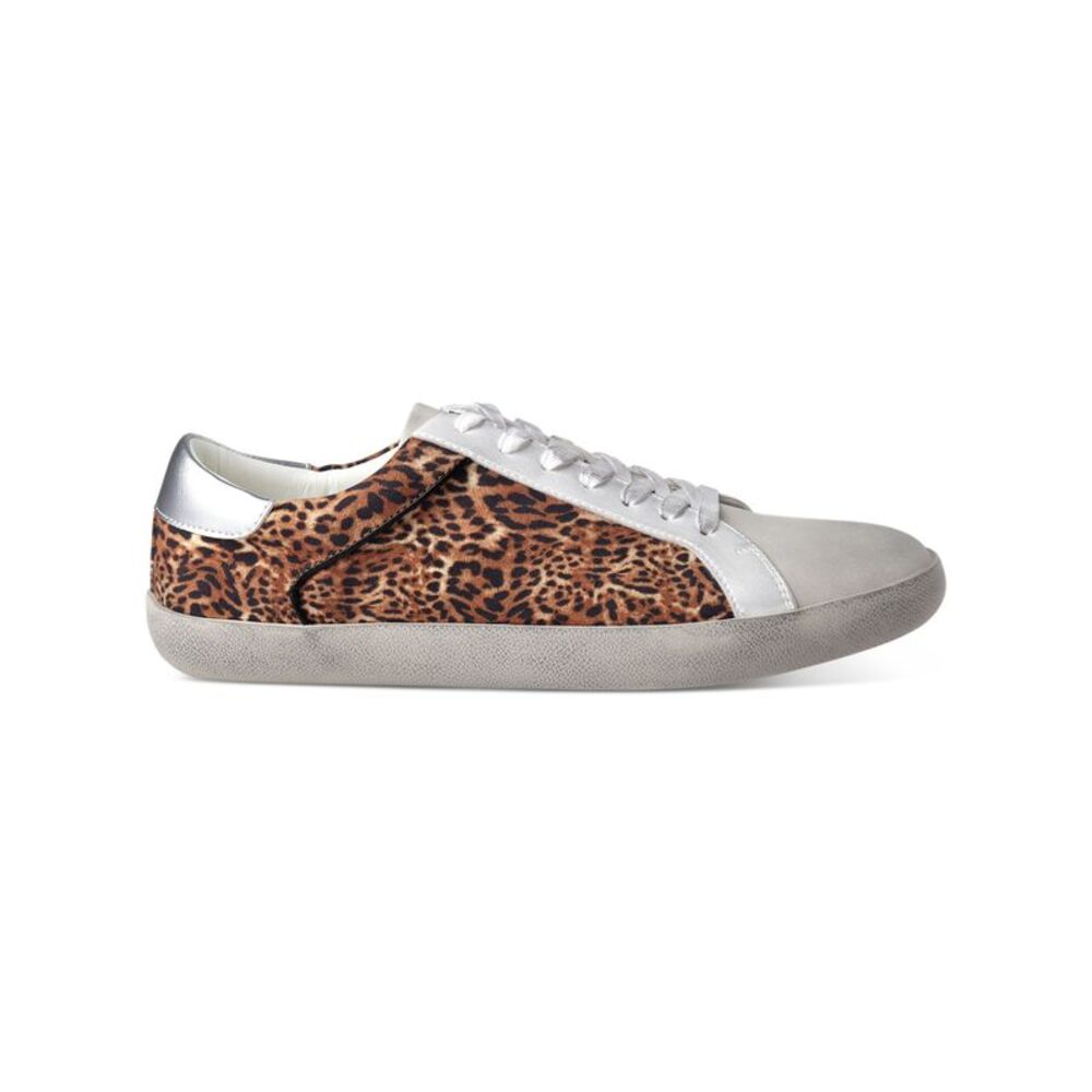 INC Mens Brown Leopard Print Distressed Damon Toe Platform Sneakers Shoes 11.5 M - Picture 2 of 2